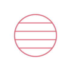 Objects Wall Mirrors Magis Vitrail Mirror Round Line Art Illustration Svg, Free Vectors File